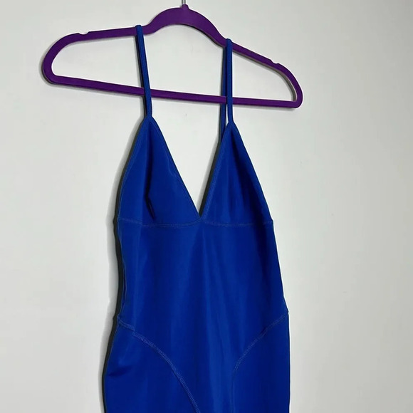 Zara royal blue long onesie jumpsuit - Picture 5 of 8
